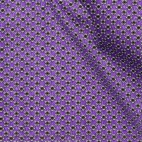 Purple Cotton Pocket Square - thumbnail image 1