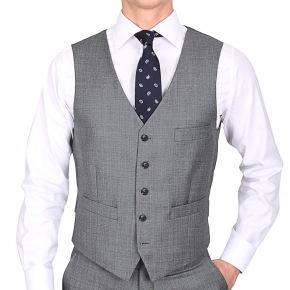 Grey Pick & Pick 3 Piece Suit - 3