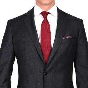 Charcoal Pick & Pick 3 Piece Suit - 1