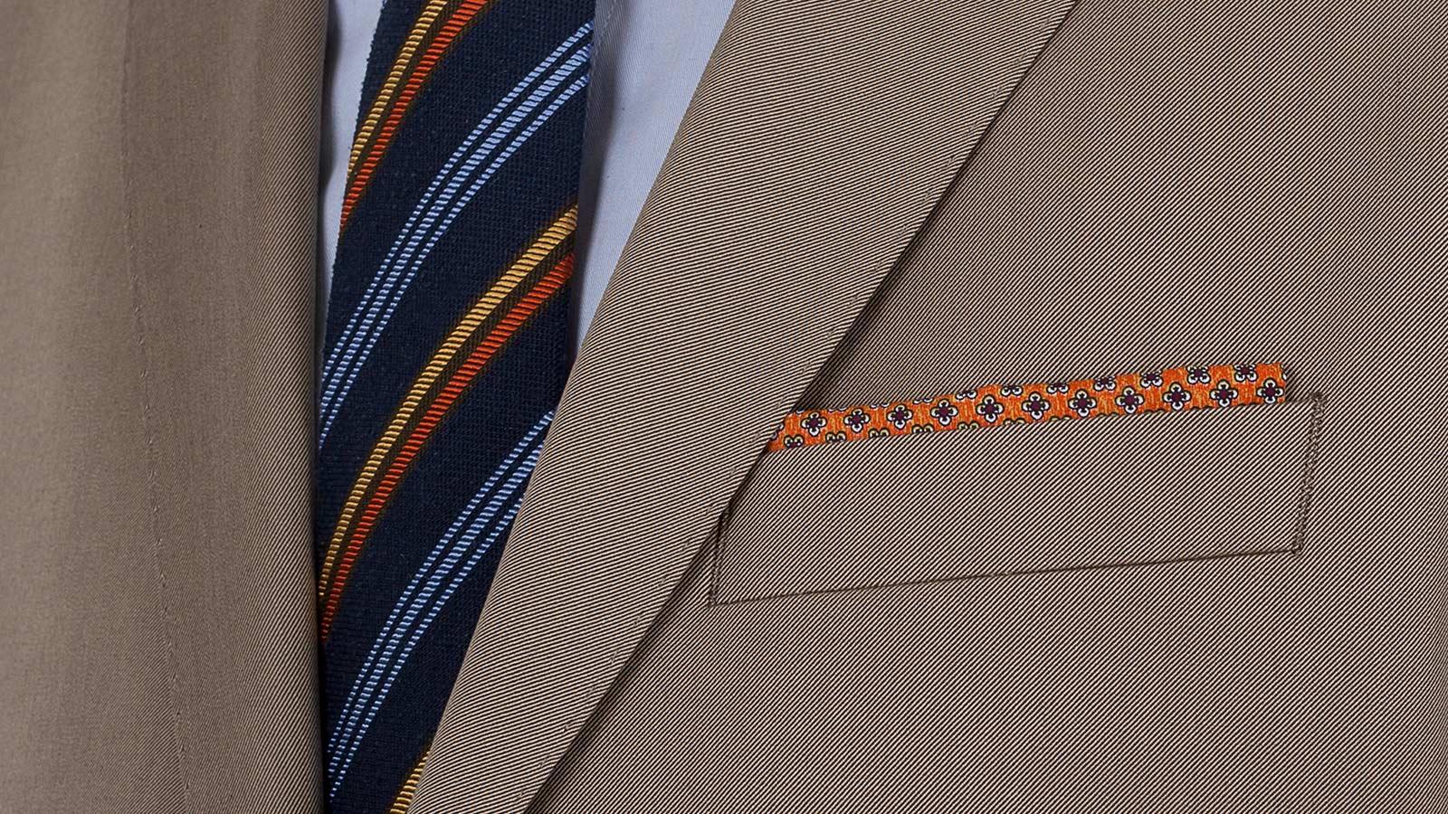 Khaki Cotton Suit - slider image 2