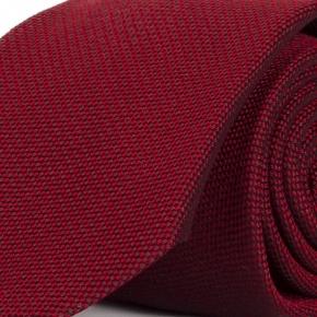 Red Mogador Silk Tie - 0