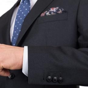 Solid Charcoal Suit - 0