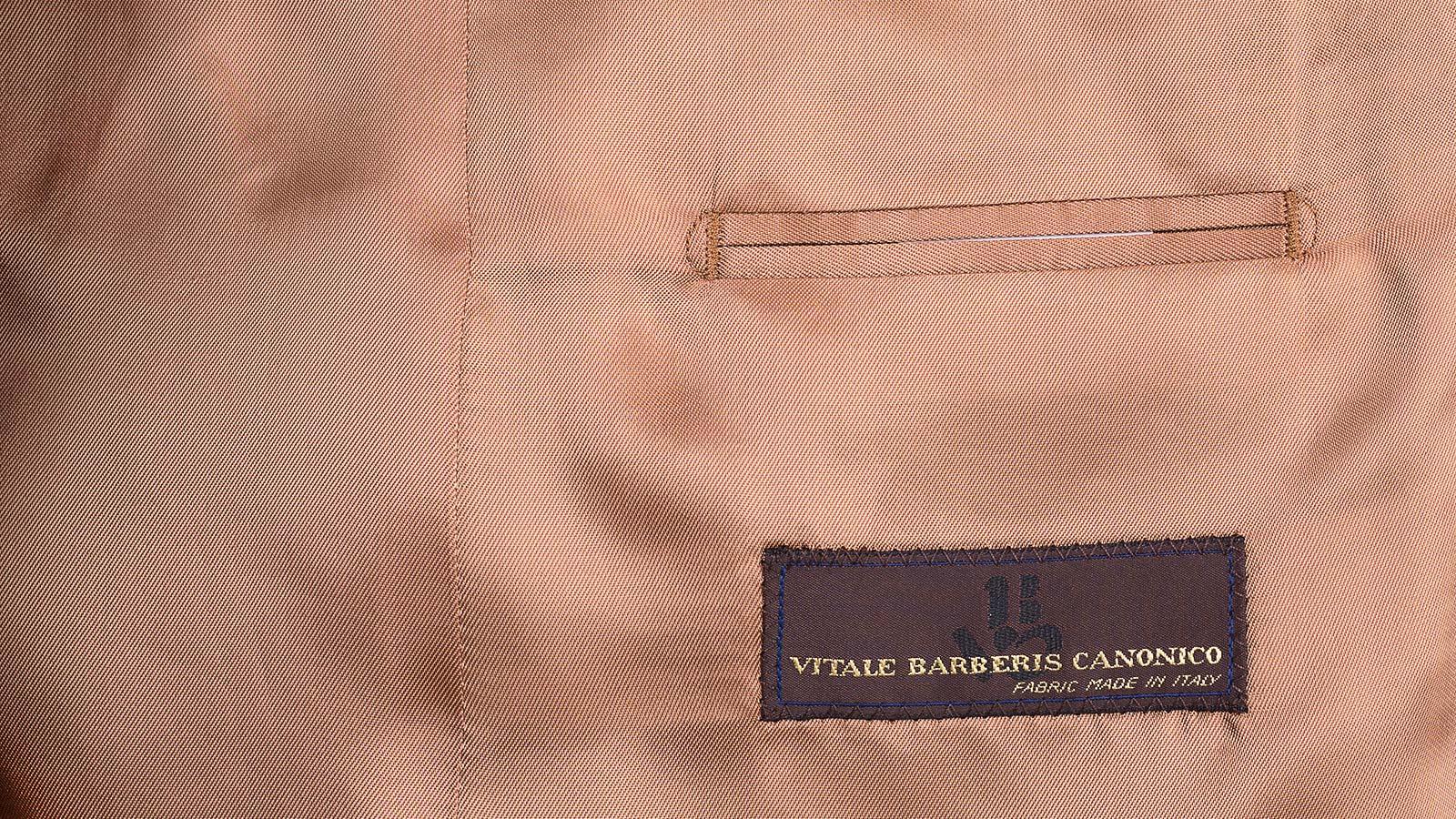 Premium Charcoal Brown Wool & Silk Suit - slider image 3