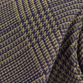 Olive Green Wool & Silk Check Tie - 0