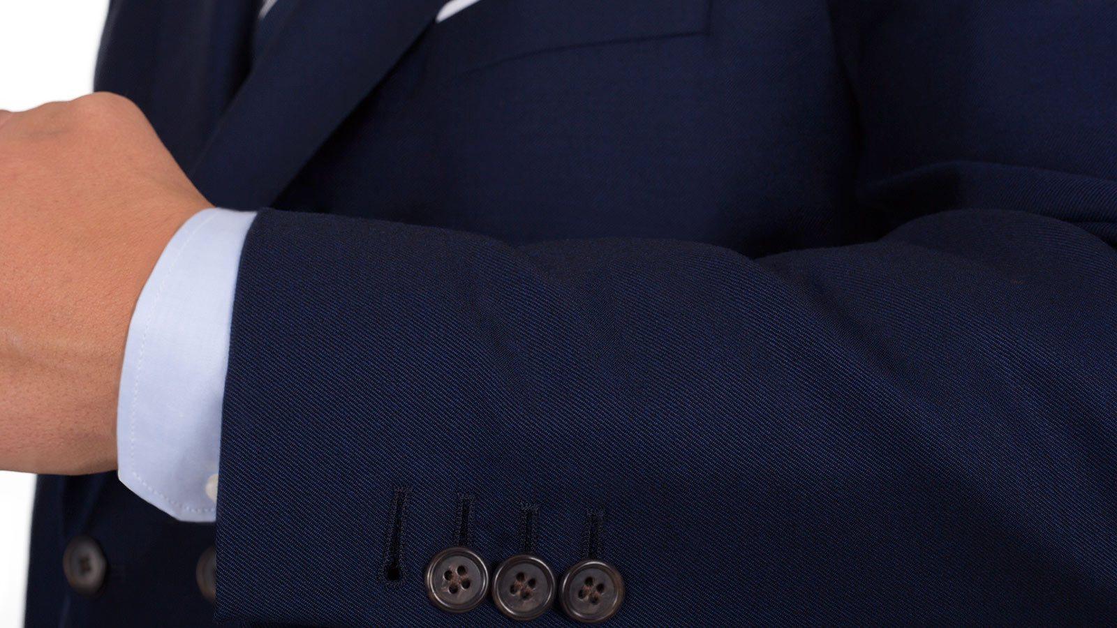 Solid Deep Blue Suit - slider image 1