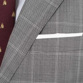 Vendetta Premium Grey Check Suit - 1