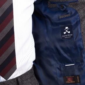 Dark Grey Donegal Tweed Suit - 3
