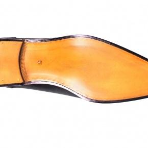 Black Plain-Toe Oxford - 3