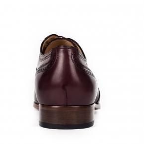 Burgundy Wingtip Oxford - 3