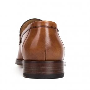 Cognac Penny Loafer - 3