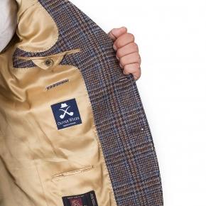 Brown Plaid Shetland Tweed Suit - thumbnail image 3