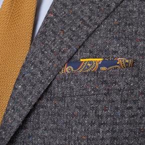 Dark Grey Donegal Shadow Tweed Suit - 1