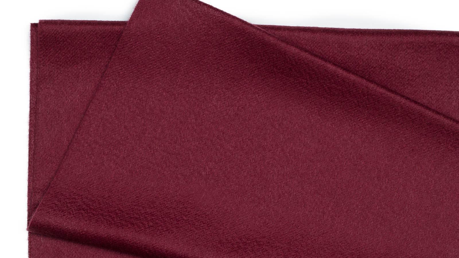 burgundy cashmere shawl