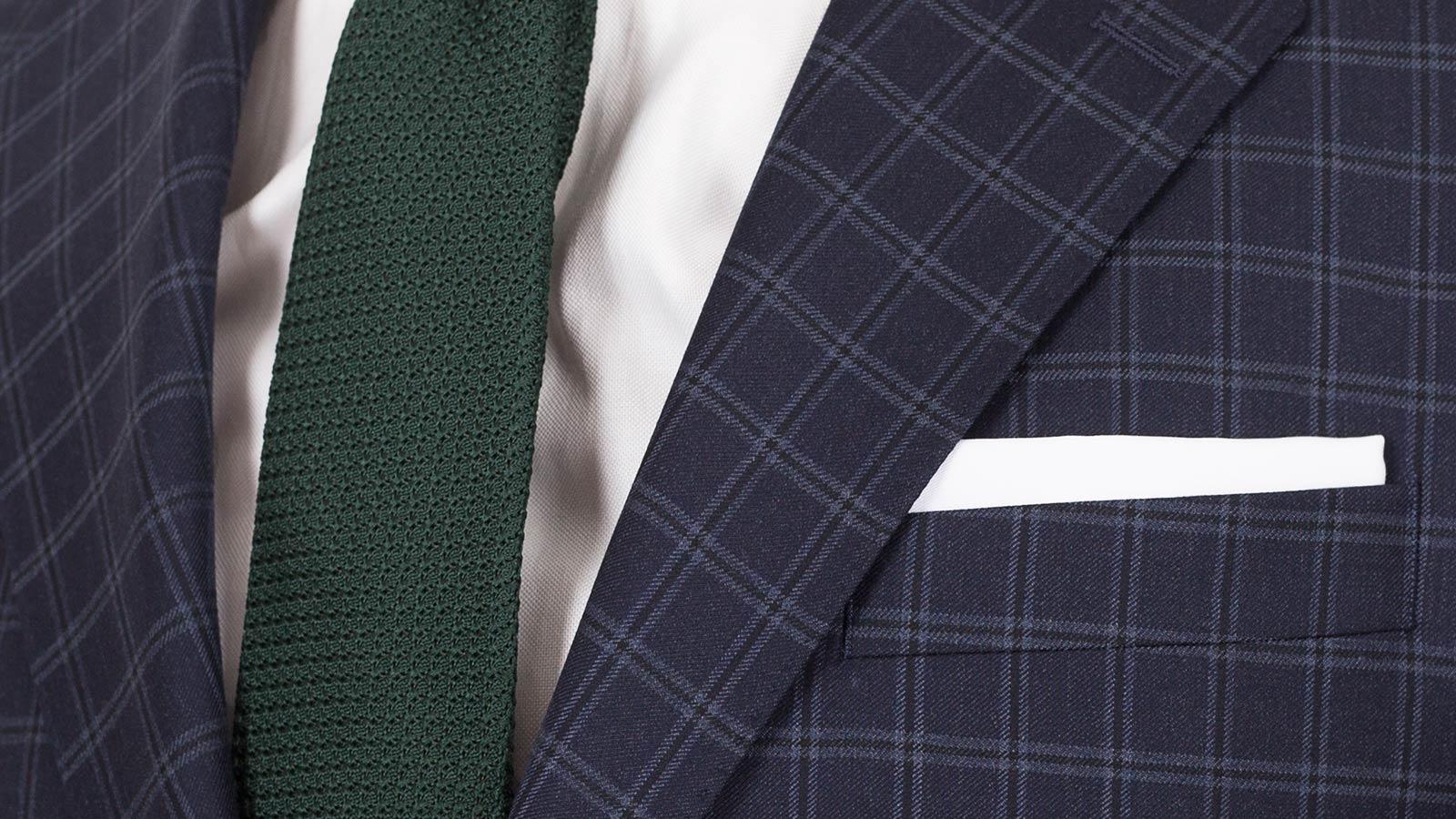 Navy Check Suit - slider image 2