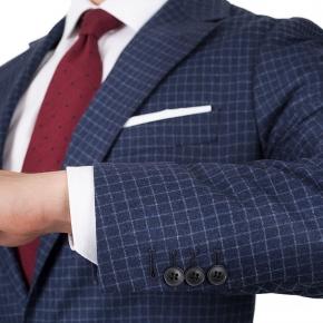 Blue Check Suit - thumbnail image 1