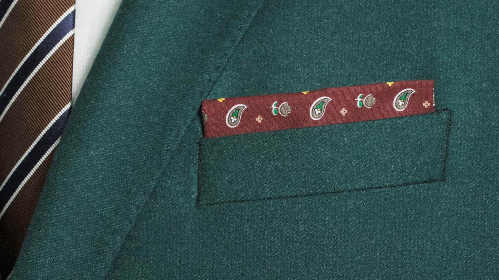 Green Wool Flannel Suit - slider image 2