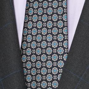 Vendetta Premium Blue Check Charcoal Suit - thumbnail image 1