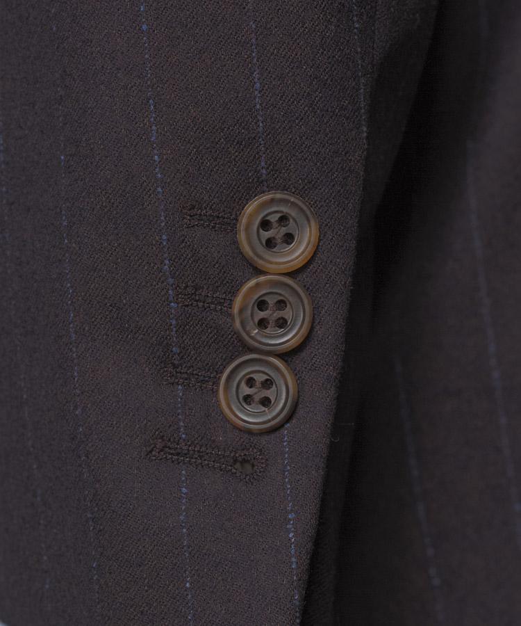 Blue Stripe Brown Blazer - slider image 2