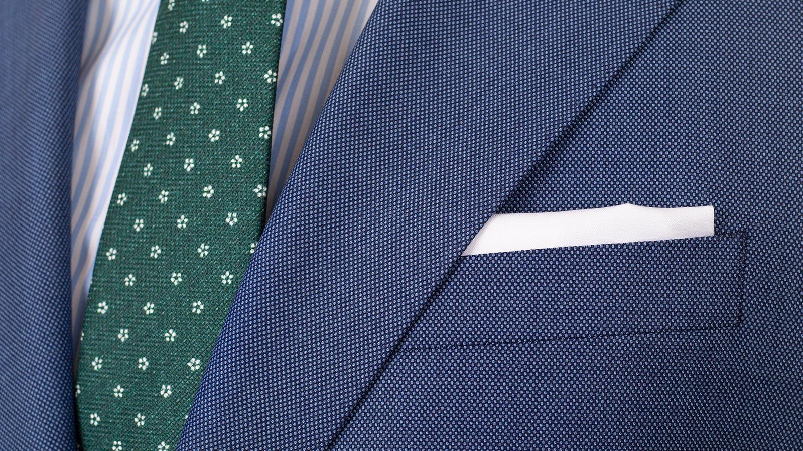 Vendetta Steel Blue Birdseye Suit - slider image 2