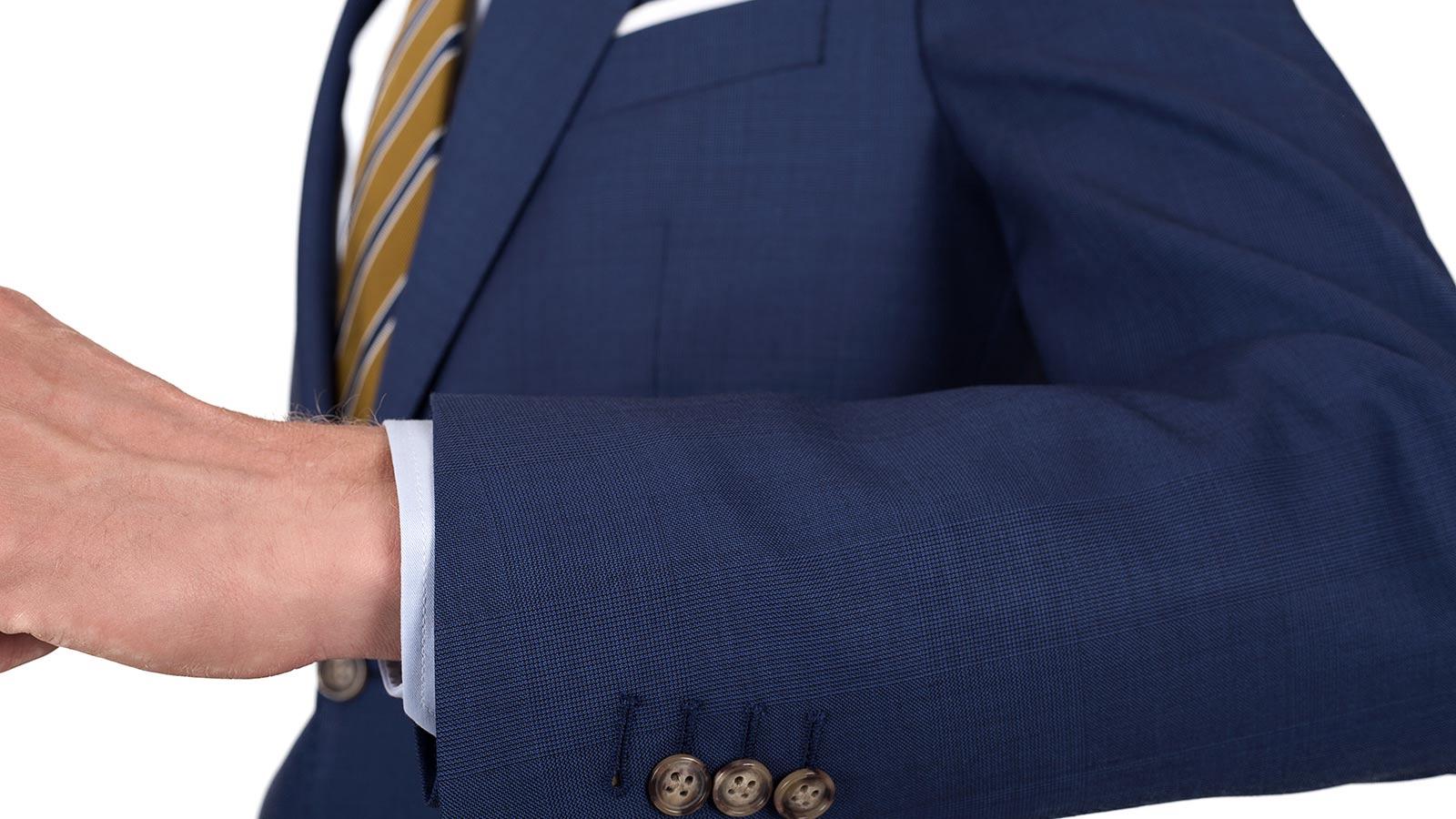 Blue Plaid Suit - slider image 2