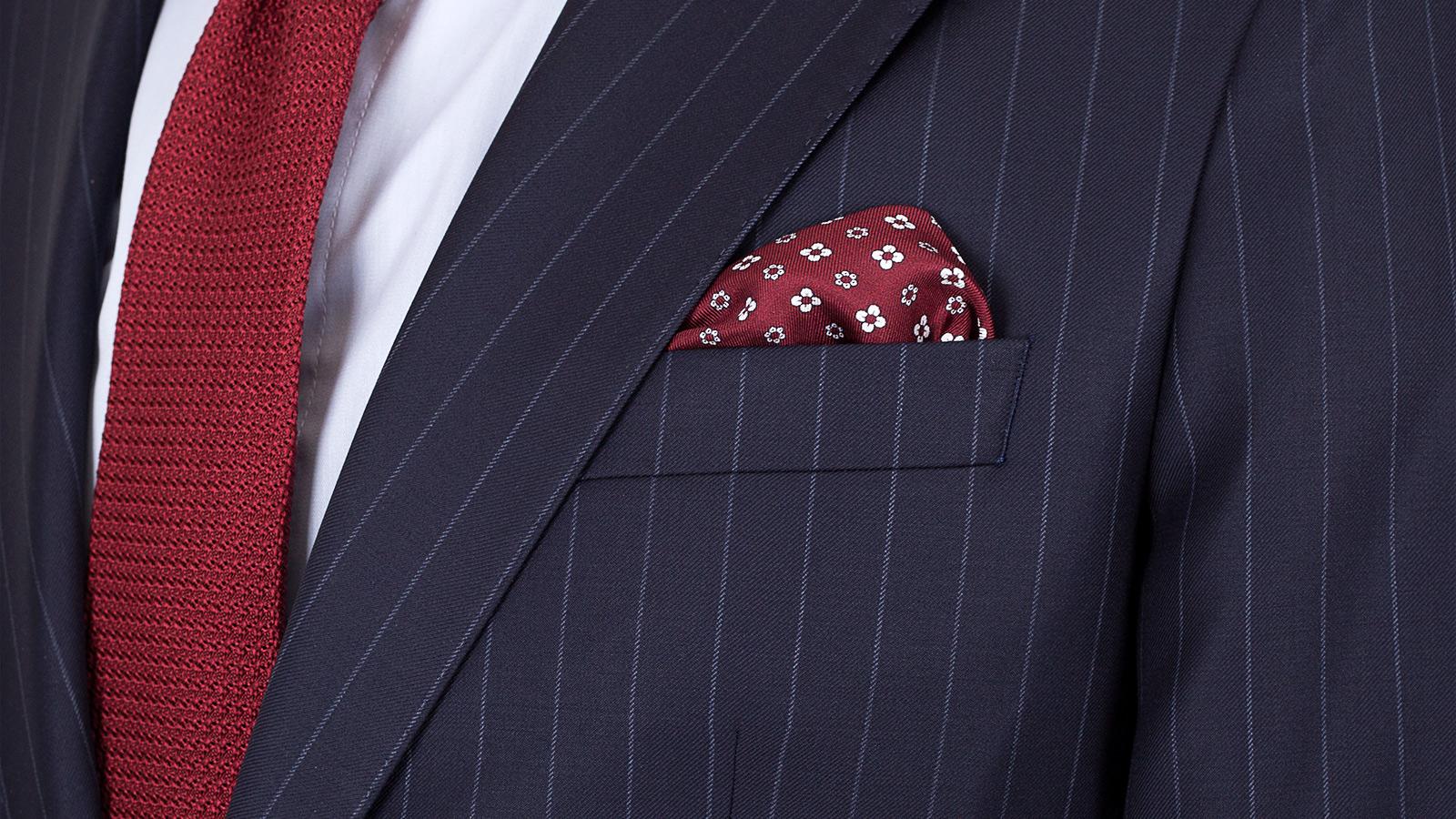 Navy Chalkstripe 3 Piece Suit - slider image 3