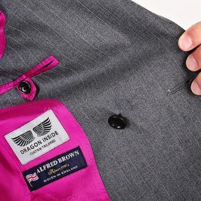 Grey Pinstripe 3 Piece Suit - 4
