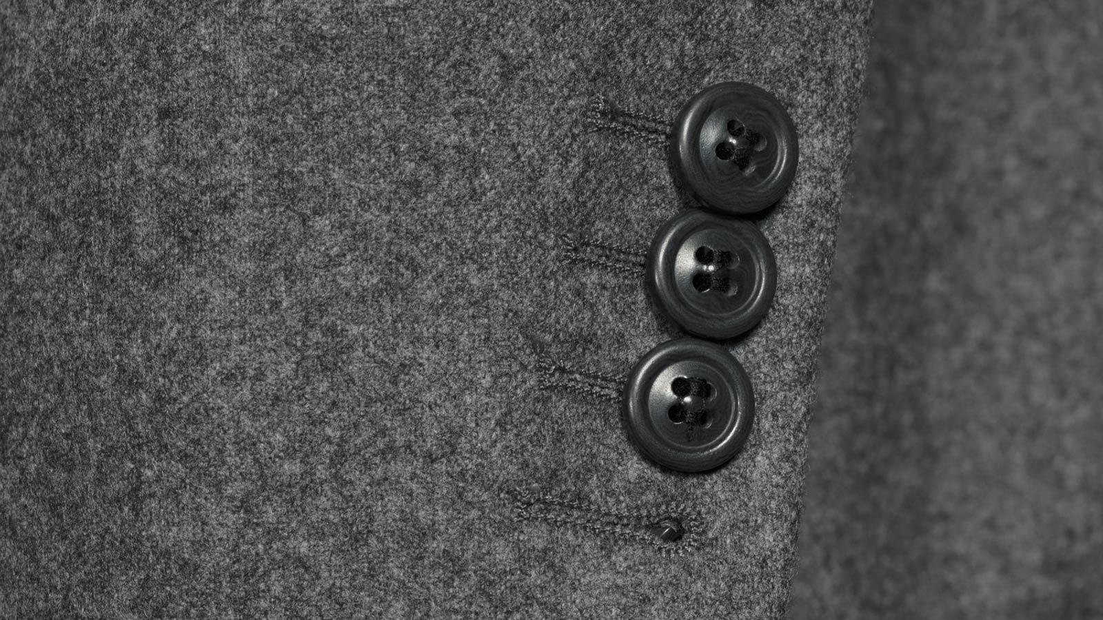 Grey Wool Flannel Suit - slider image 1