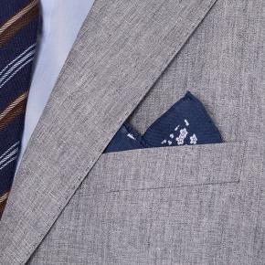 Grey Linen Suit - 3