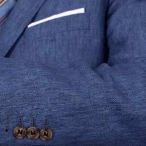 Blue Linen Suit - 2