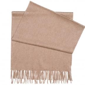 Light Brown Cashmere Scarf - thumbnail image 2