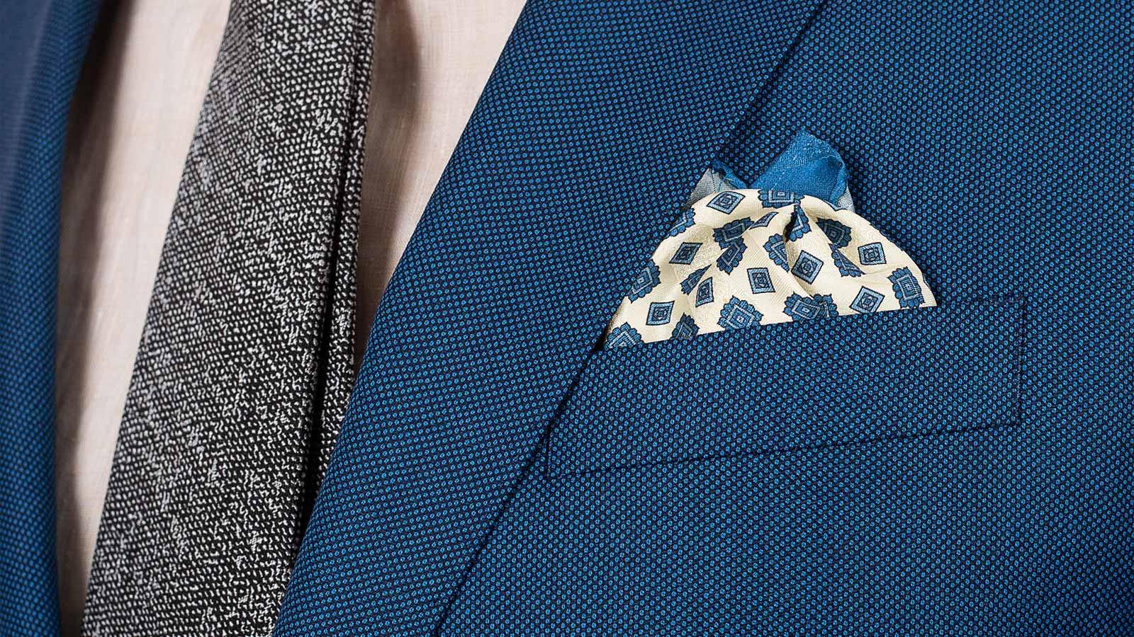 Teal Birdseye Suit - slider image 2