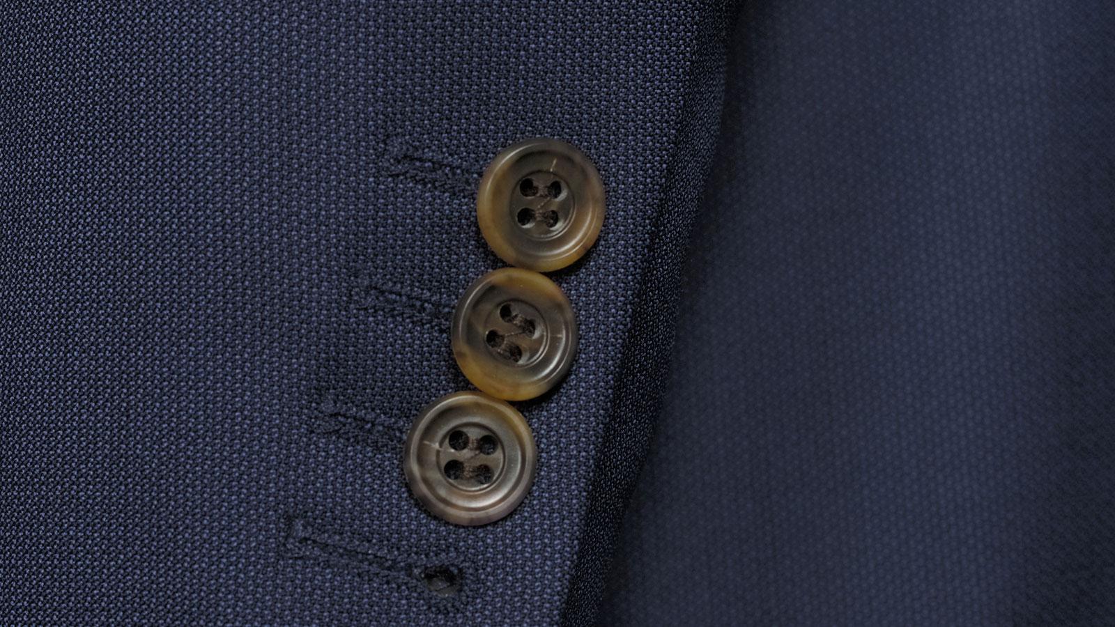 Navy Melange Suit - slider image 2