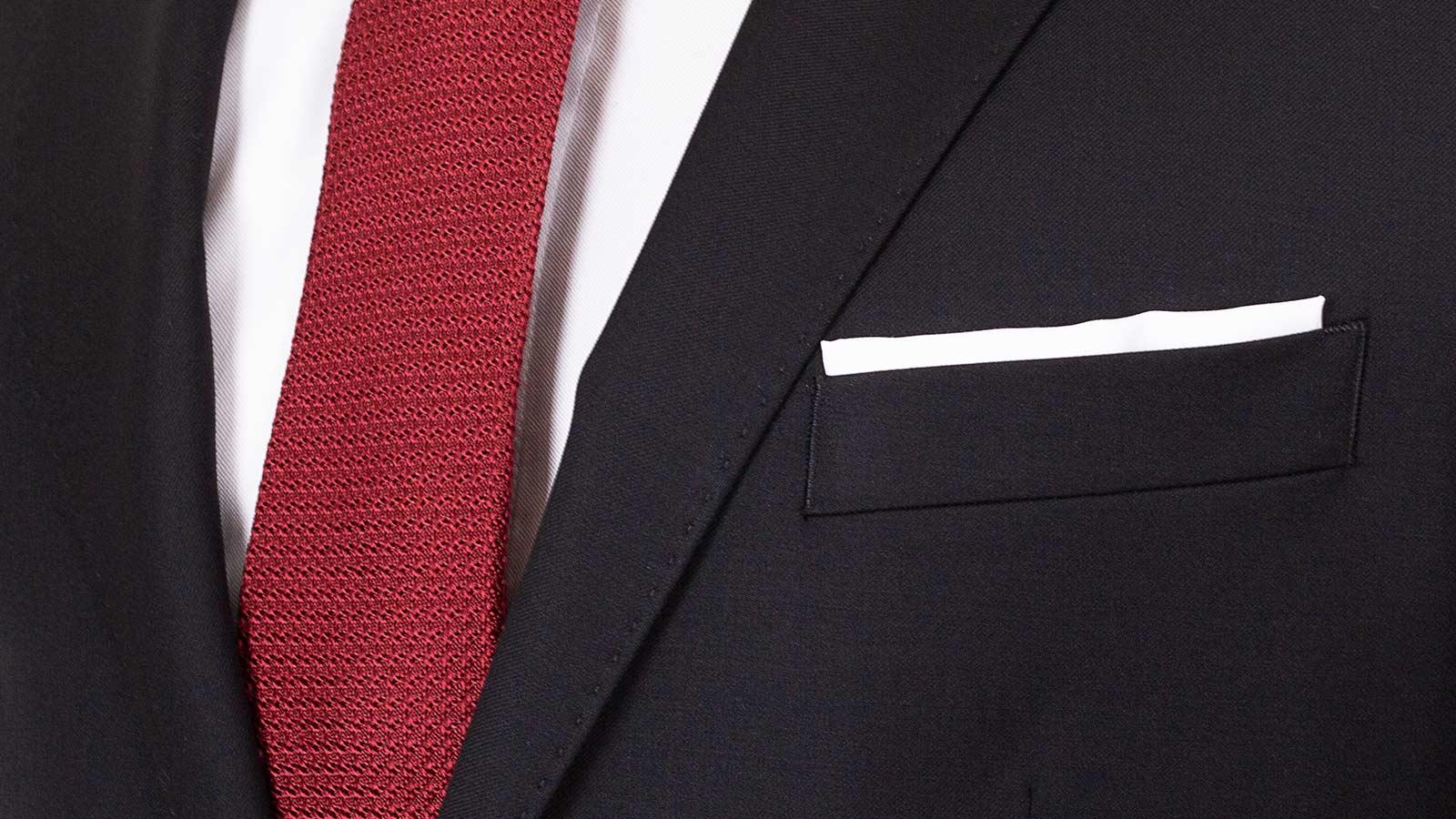 Solid Black Suit - slider image 2