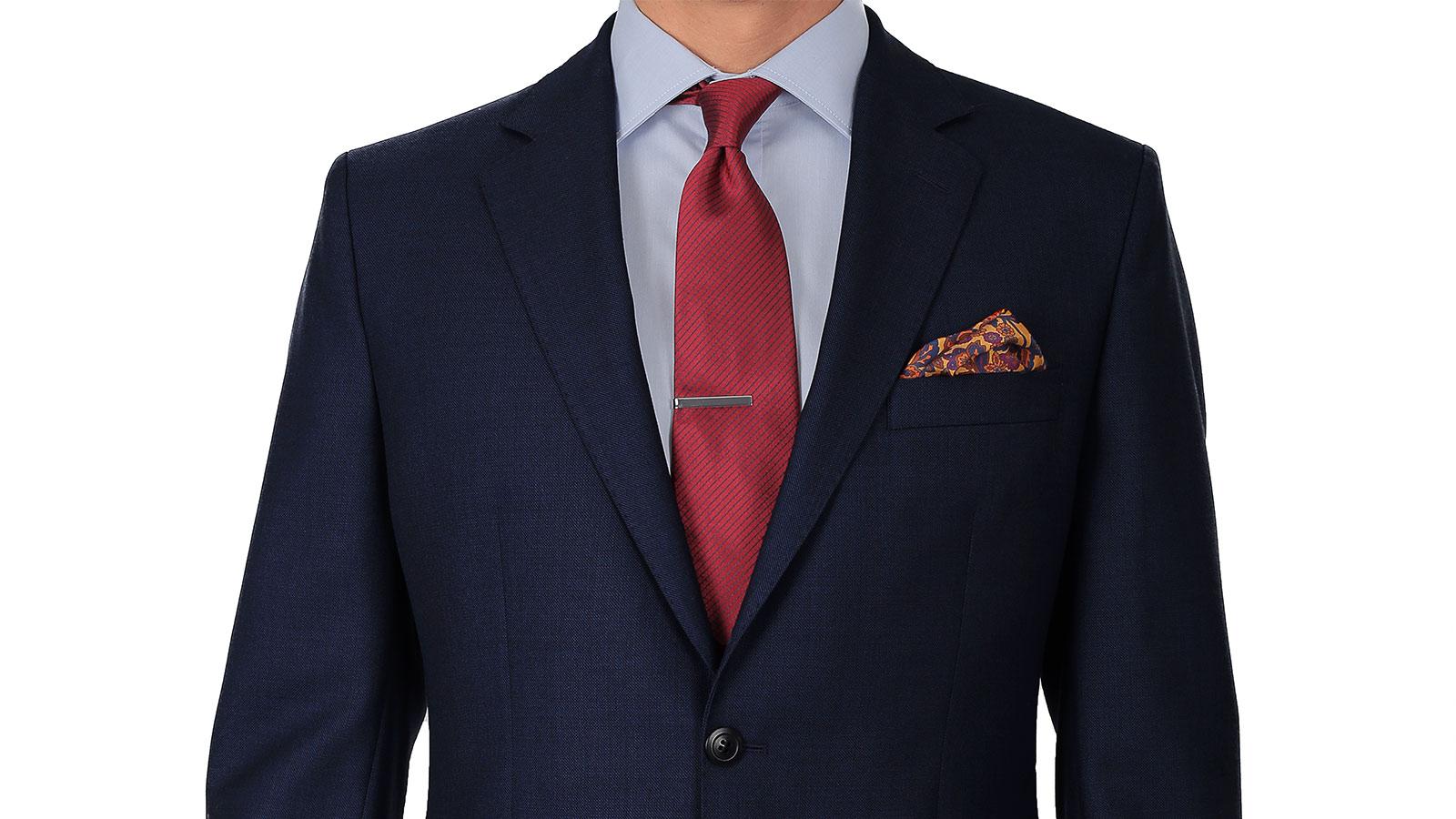 polo ralph lauren sharkskin suit postman blue