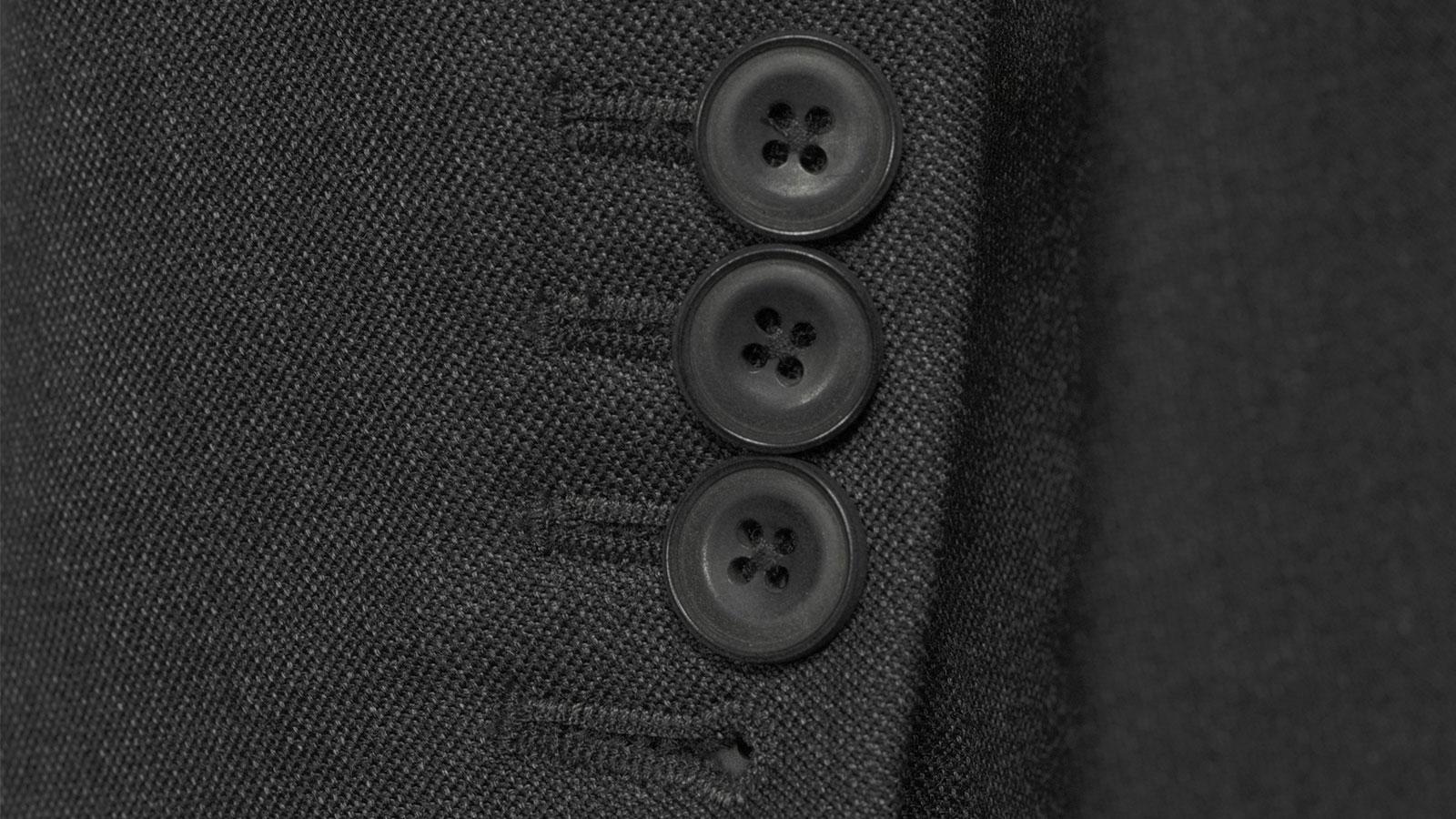 Traditionally Worsted Charcoal Melange Suit - slider image 2