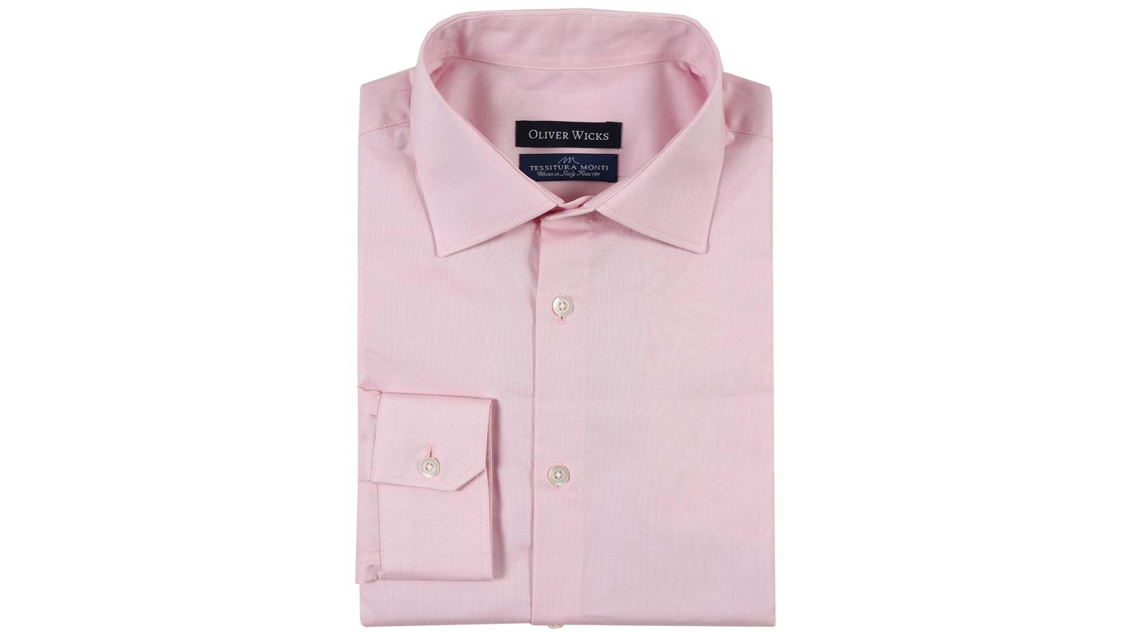 Pastel Pink Pinpoint Oxford Shirt - Oliver Wicks