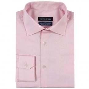 Pastel Pink Pinpoint Oxford Shirt - Oliver Wicks