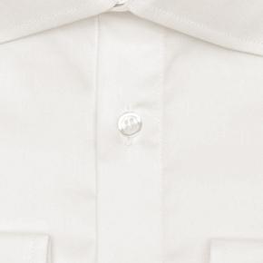 Ivory Cotton Twill Shirt - thumbnail image 1