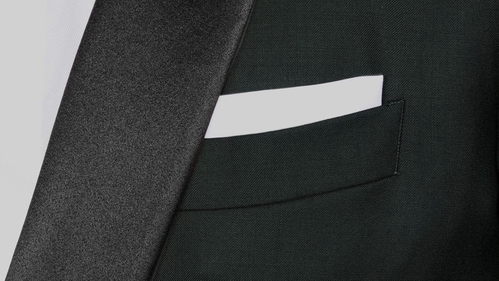 Vendetta Premium Solid Dark Green Tuxedo - Oliver Wicks