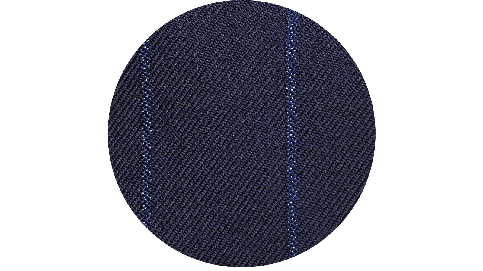 Sartorial Navy Blue Wide Stripe 160s Pants - slider image 