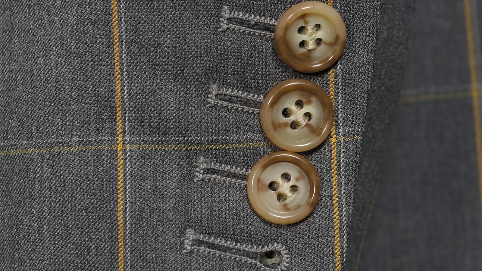 Tangerine Check Dark Grey Suit - slider image 2