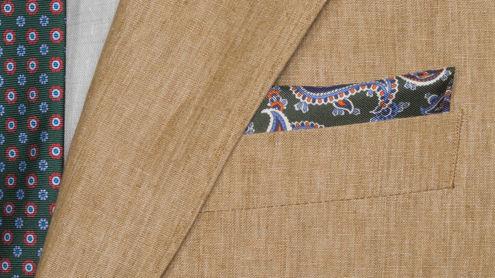 Beige Linen Suit - slider image 1