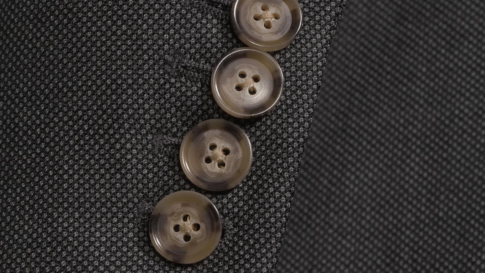 Charcoal Brown Birdseye Suit - slider image 2