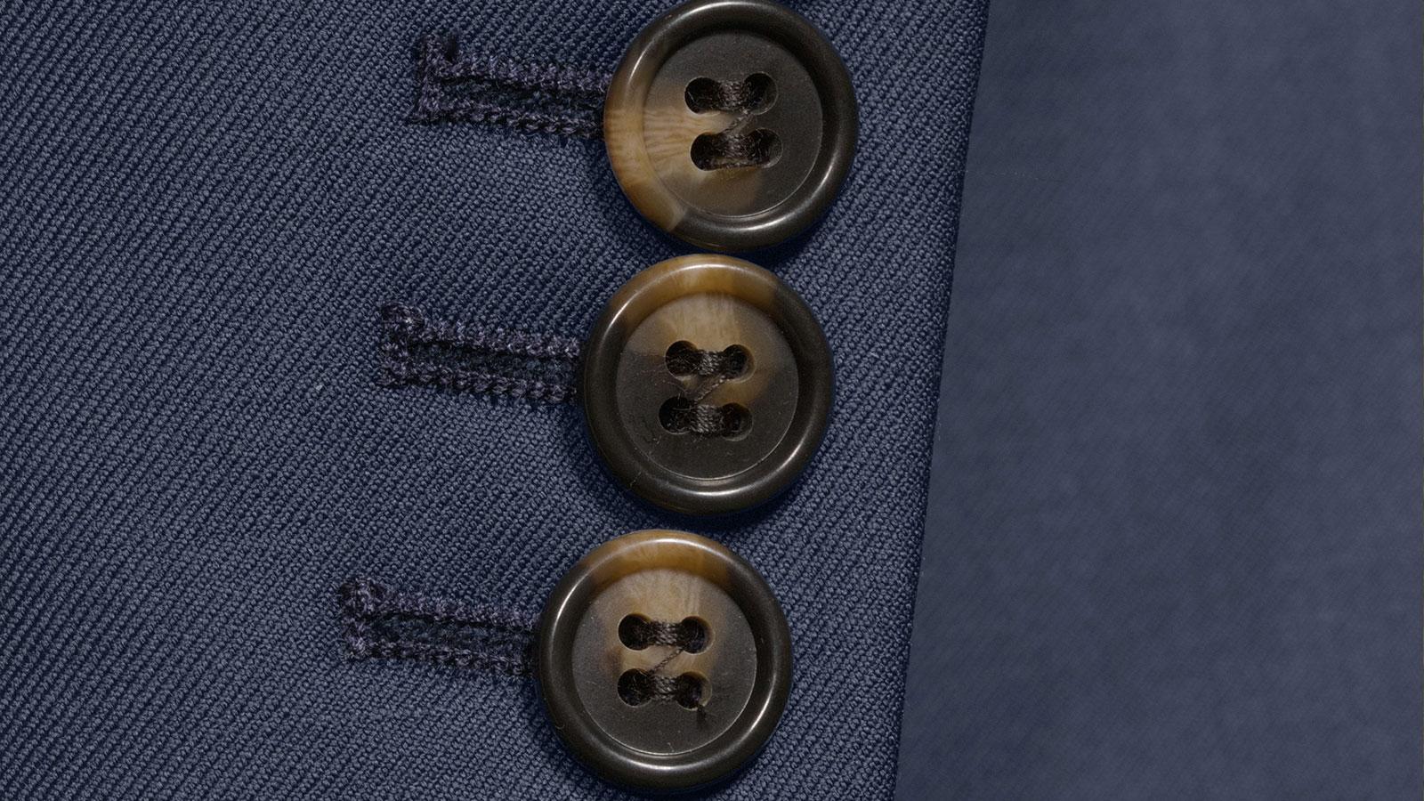 Solid Navy Suit - slider image 2