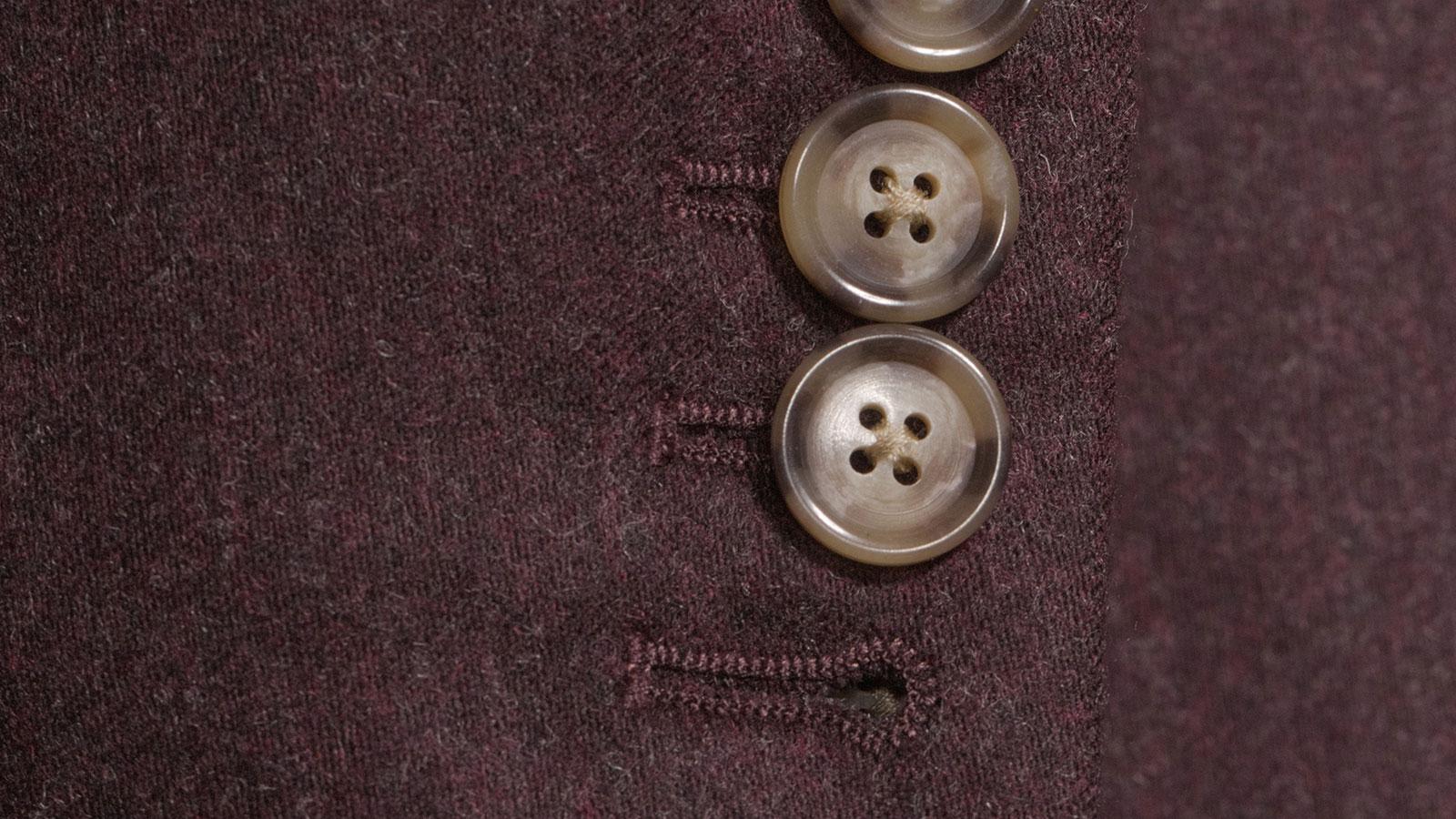 Deep Burgundy Flannel Suit - slider image 4