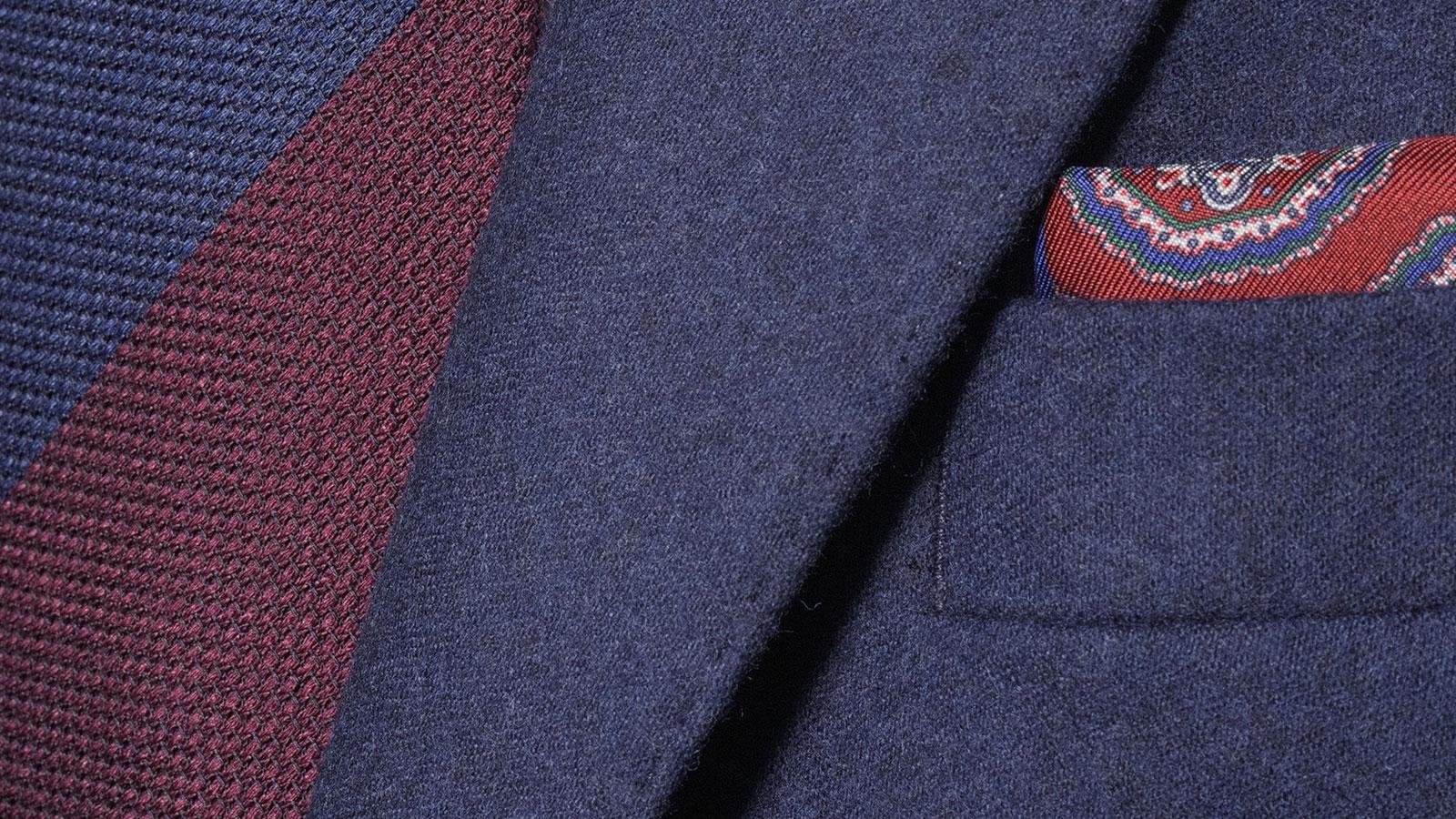 Yale Blue Flannel Suit - slider image 2