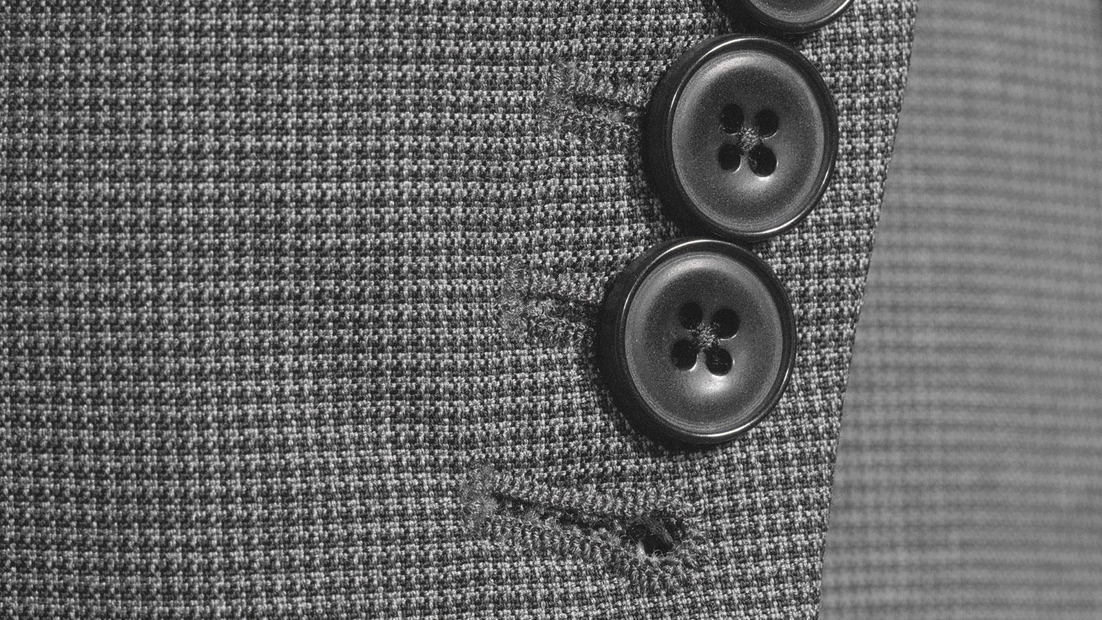 Dark Grey Micro Houndstooth Suit - slider image 2