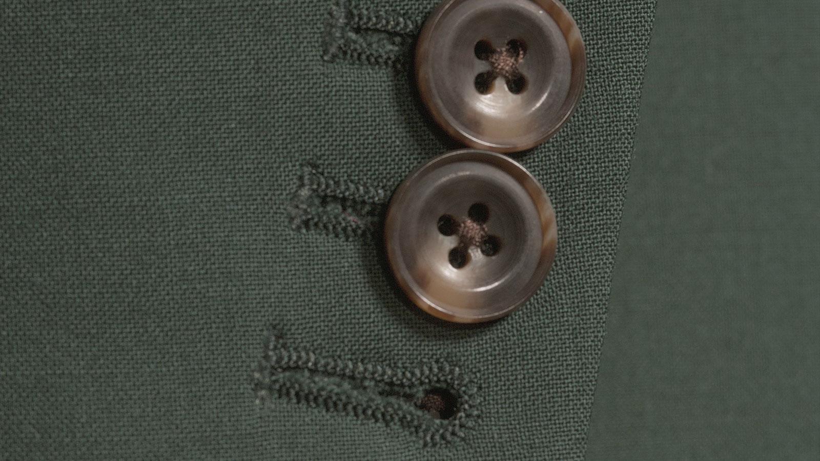 Green Natural Bi-Stretch Suit - slider image 2