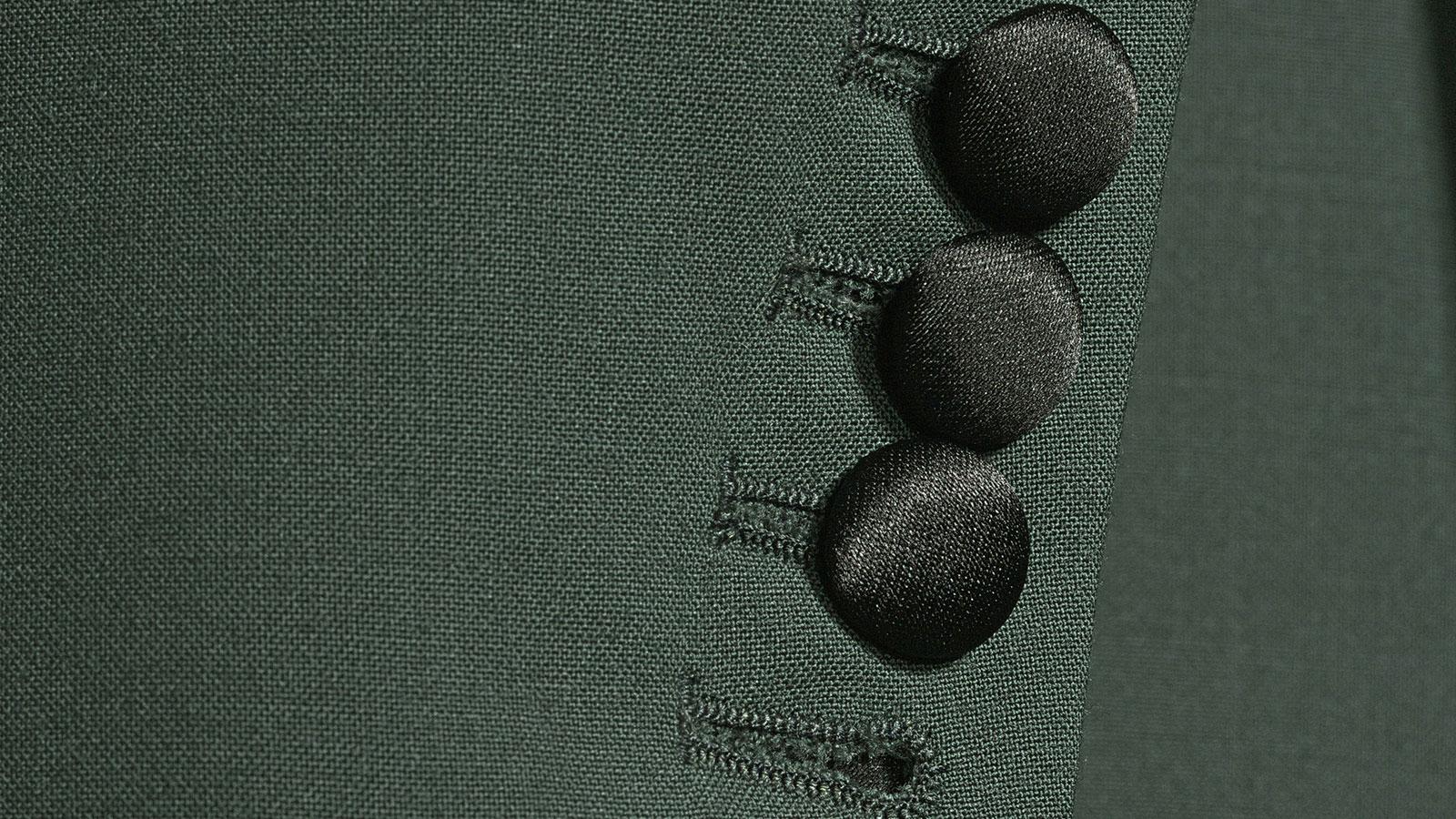 Green Natural Bi-Stretch Tuxedo - slider image 2