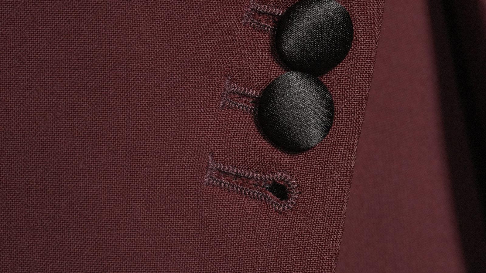 Wine Red Natural Bi-Stretch Tuxedo - slider image 2